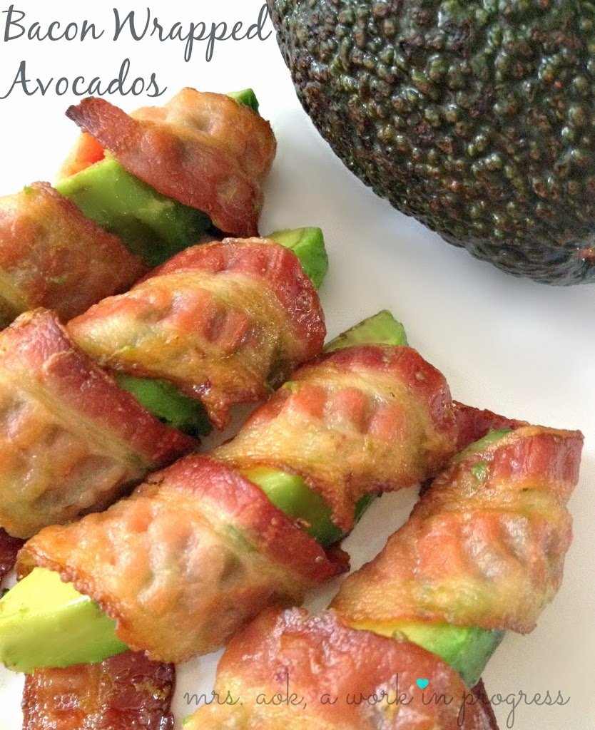Bacon Wrapped Avocados, the perfect Paleo Super Bowl snack| Paleo| Super Bowl Snack| Easy Recipe| Mrs. AOK, A Work In Progress