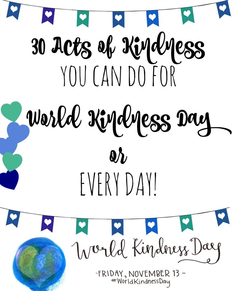 30 Random Acts of Kindness RandomAOK Mrs. AOK, A Work In Progress|Join the Kindness Challenge!!